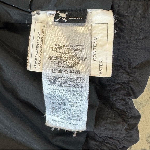 Oakley Women's Black All-Weather Performance Jacket - Small - Picture 10 of 11